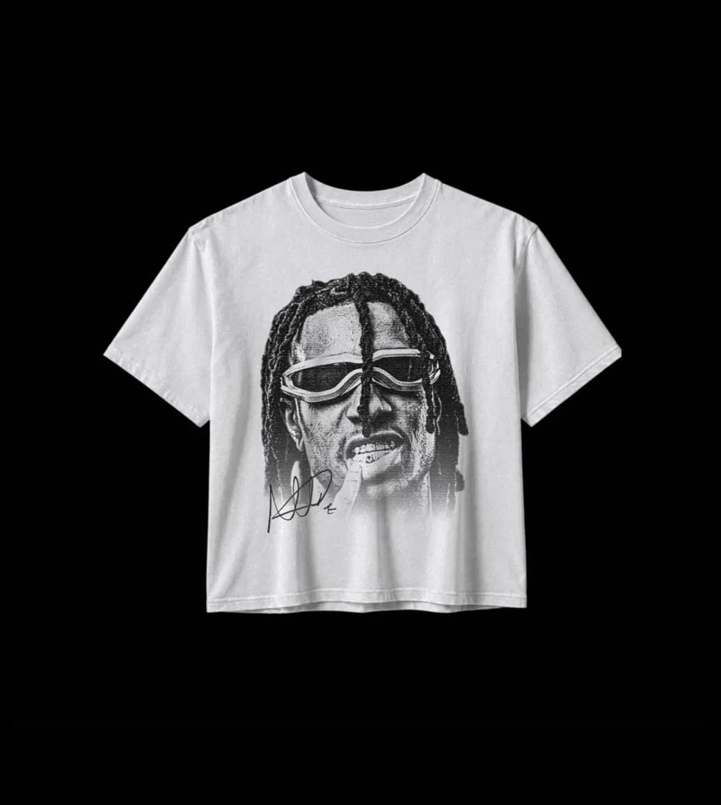 Basic T-Shirt Weiss/Schwarz – FootEleven Store Produktfoto